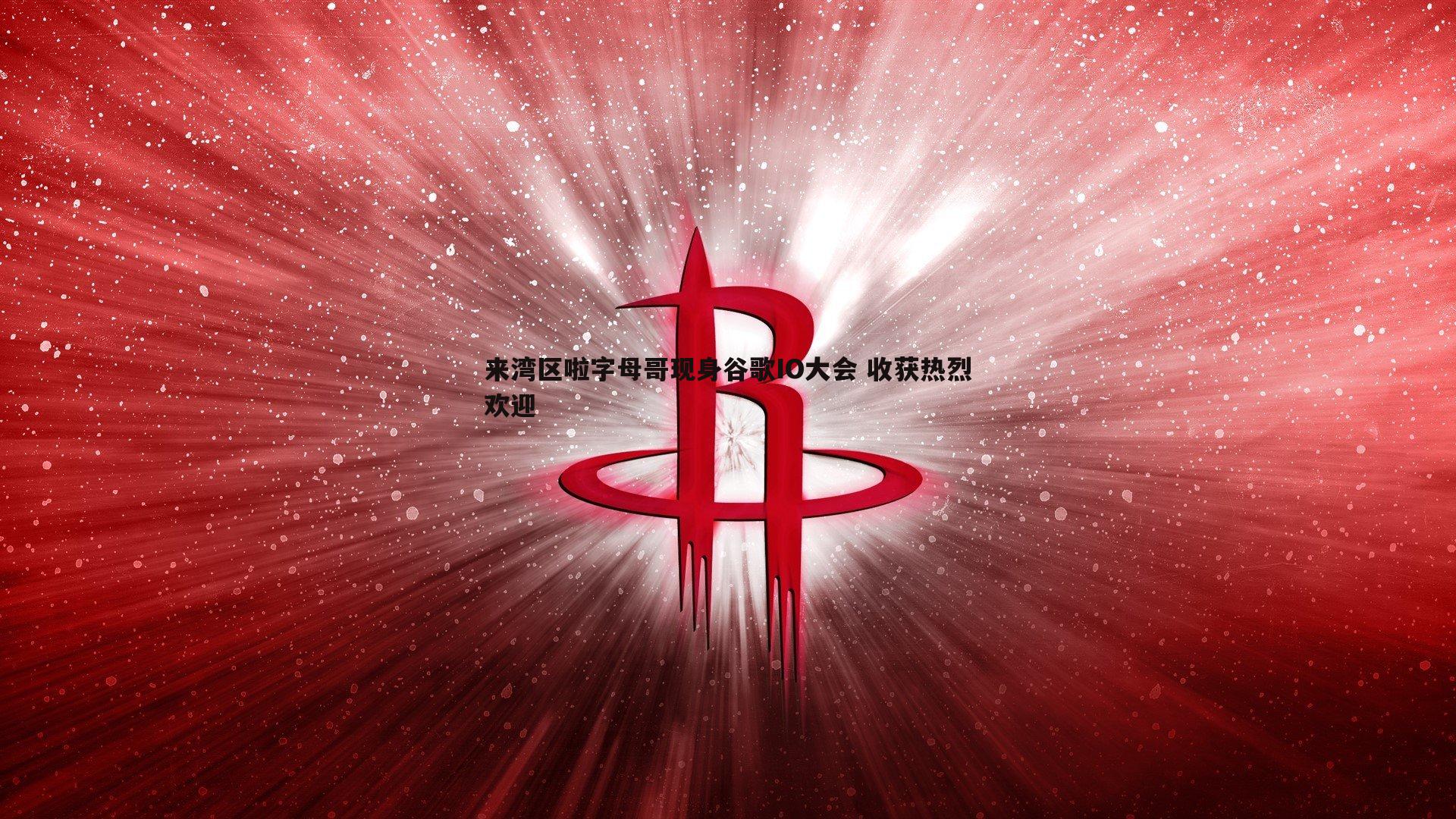 来湾区啦字母哥现身谷歌IO大会 收获热烈欢迎