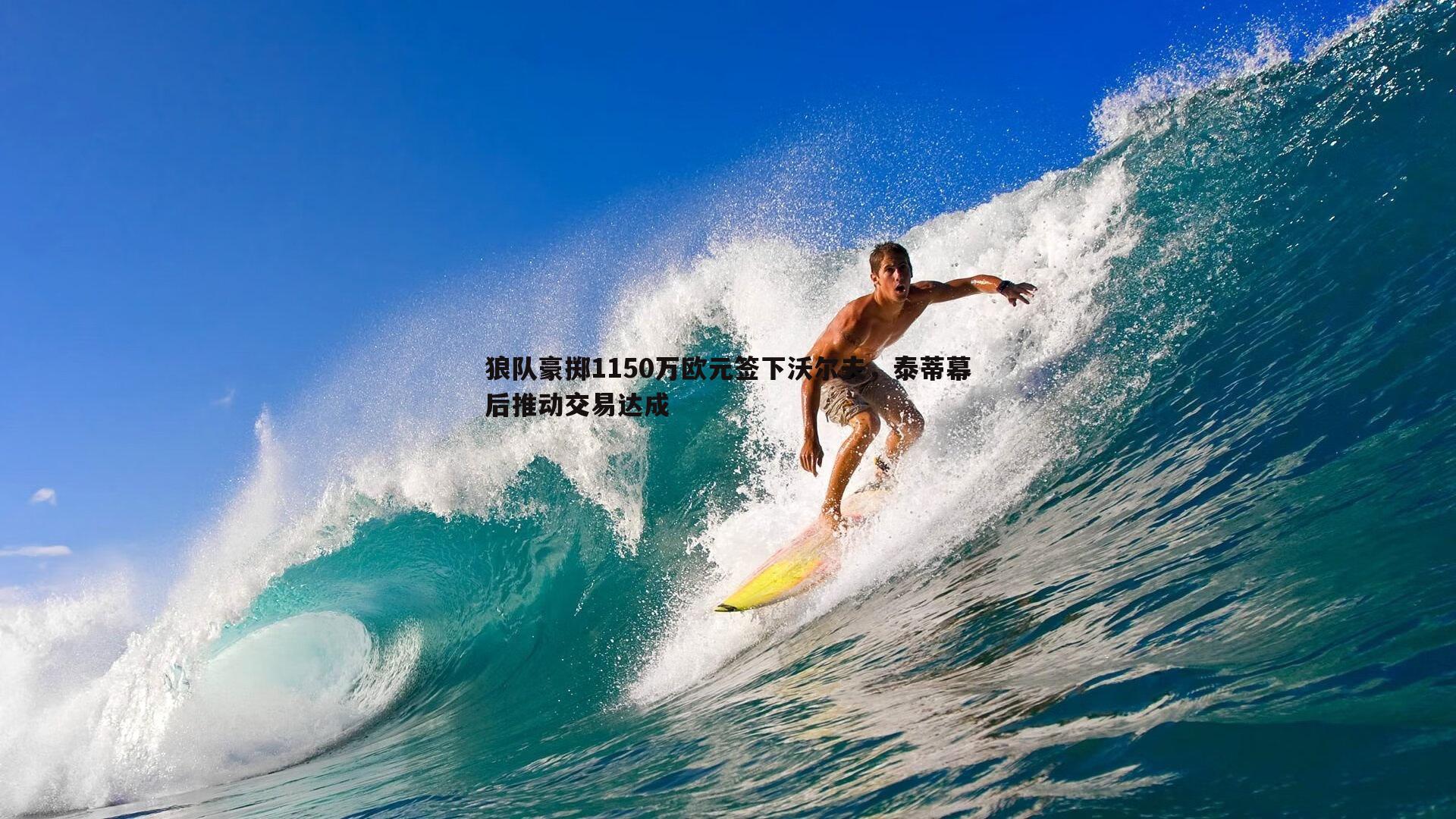 a8体育直播-狼队豪掷1150万欧元签下沃尔夫，泰蒂幕后推动交易达成